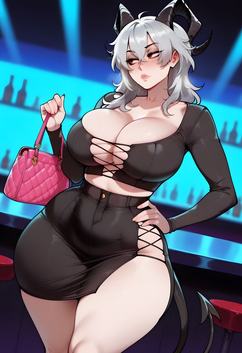 Dreamcoreart month 6 part 2 ai generated page 115 featuring durga bakemonogatari parody - big penis pantyhose hentai manga - read online free