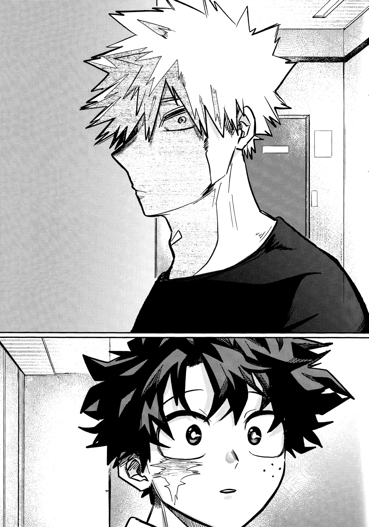 Andon no hi de tabako o nomu page 14 featuring izuku midoriya my hero academia parody - scar condom hentai manga - read online free