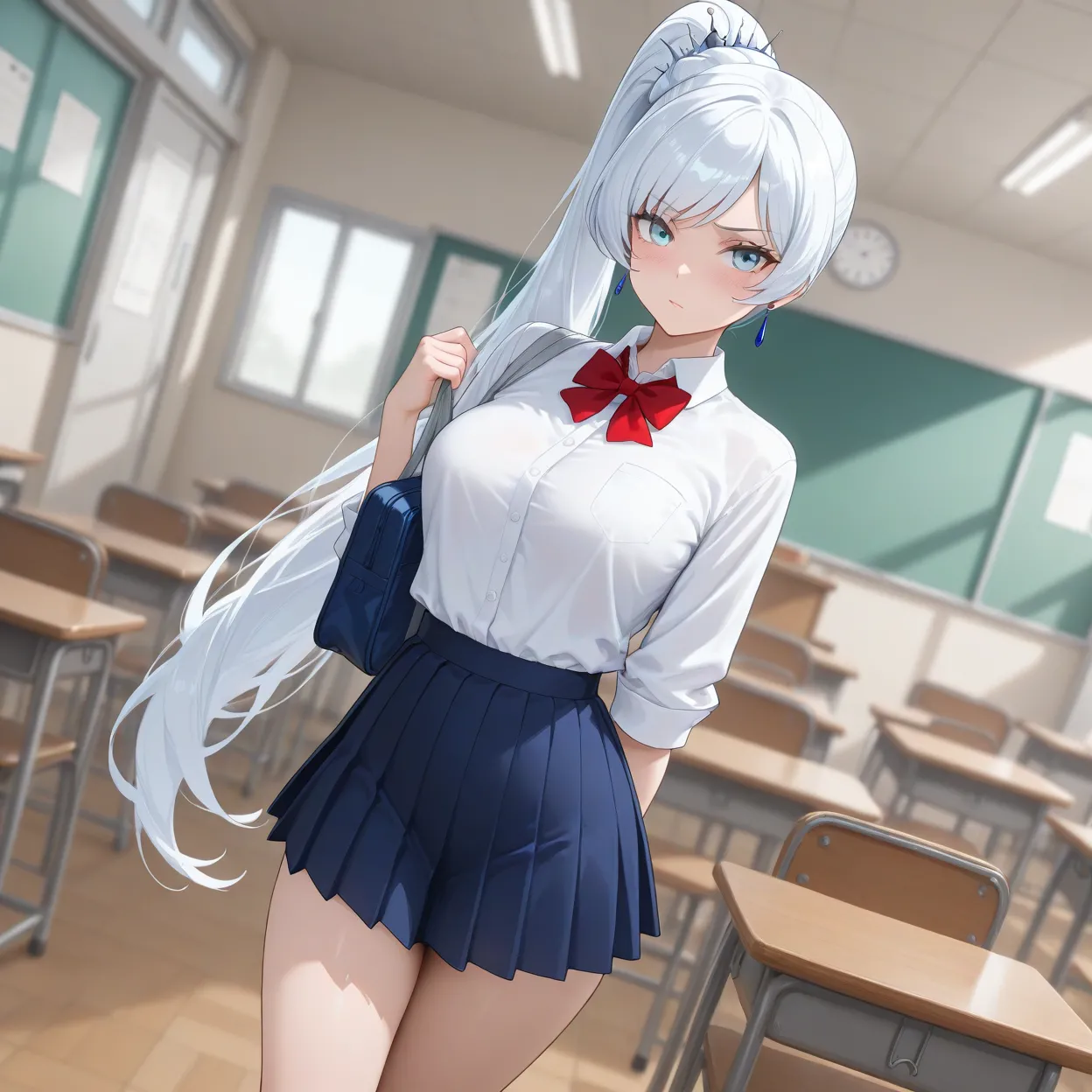 Weiss Schnee 238 pics page 36 featuring weiss schnee rwby parody - schoolgirl uniform nakadashi hentai manga - read online free