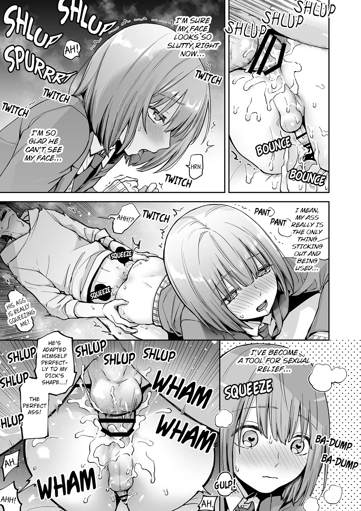 [ishita (Ishita)] Kabeshiri Beit-kun Hajimete no Taiken Nyuu Kabe | First Time Trial Entry as an Ass Wall Part-timer [English] [Digital] page 20 original parody - schoolboy uniform prostitution hentai manga - read online free