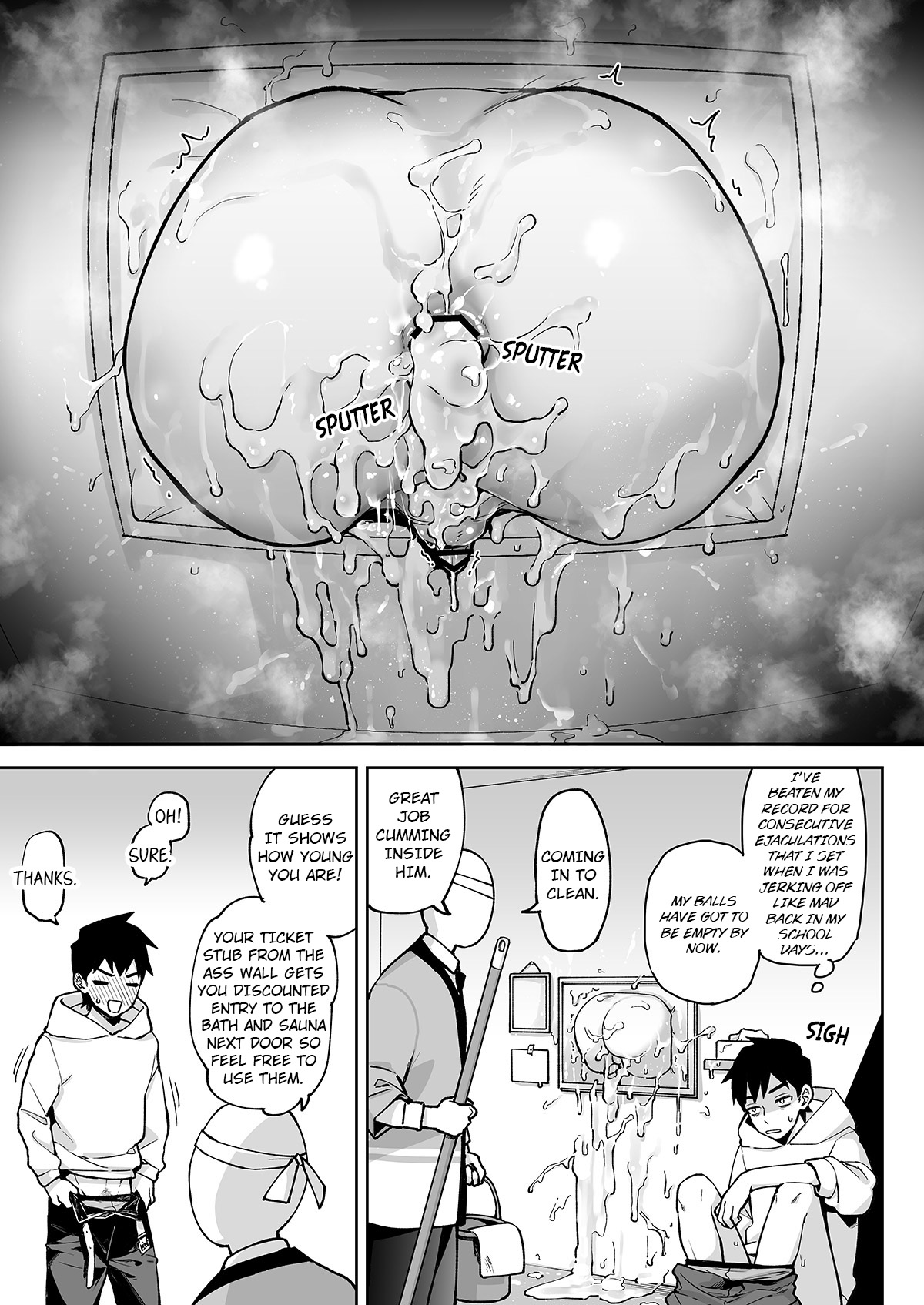 [ishita (Ishita)] Kabeshiri Beit-kun Hajimete no Taiken Nyuu Kabe | First Time Trial Entry as an Ass Wall Part-timer [English] [Digital] page 24 original parody - schoolboy uniform prostitution hentai manga - read online free