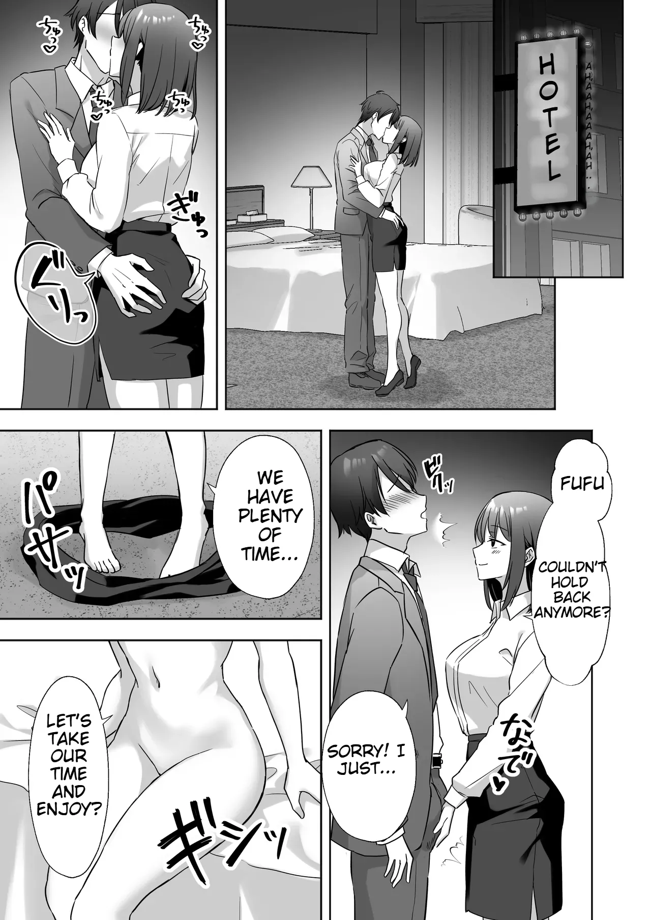 Kaisha no Yasashii Senpai ga Chijo datta Hanashi | The Story of My Kind Office Senpai Being a Pervert page 24 original parody - business suit big breasts hentai manga - read online free