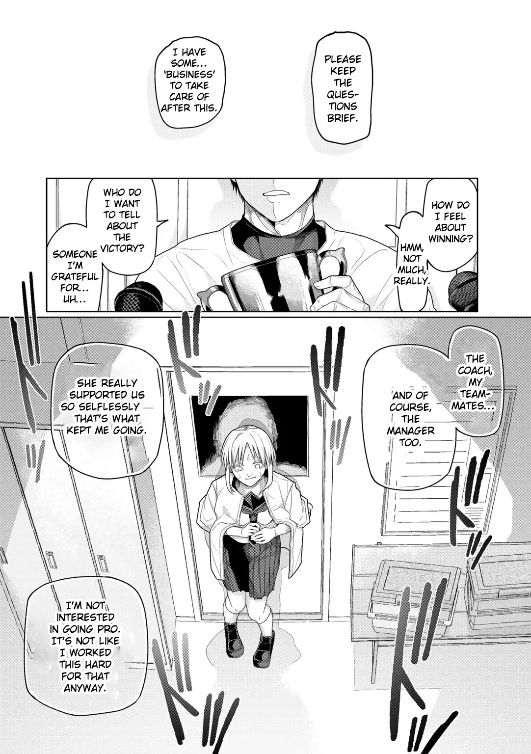 Kōshien no Mamono-kun | The Monster of Koshien page 10 - schoolgirl uniform urination hentai manga - read online free