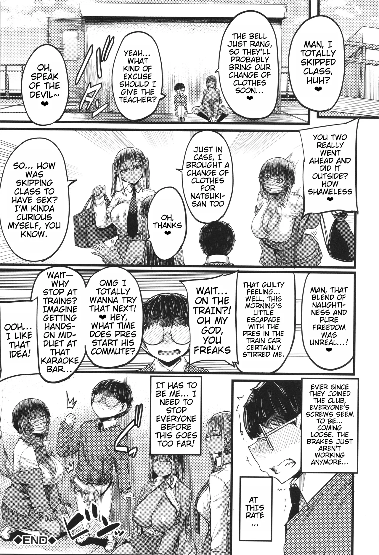 Boku o Kurau wa Kasshoku Gal page 126 - sole male big penis hentai manga - read online free