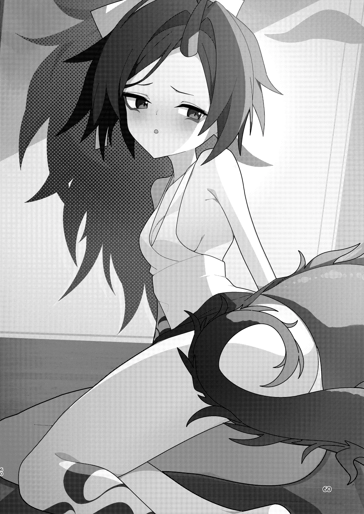 Men's Esthetic Hyakka Ryouran Goudou page 59 featuring kikyou kiryuu blue archive parody - nakadashi swimsuit hentai manga - read online free