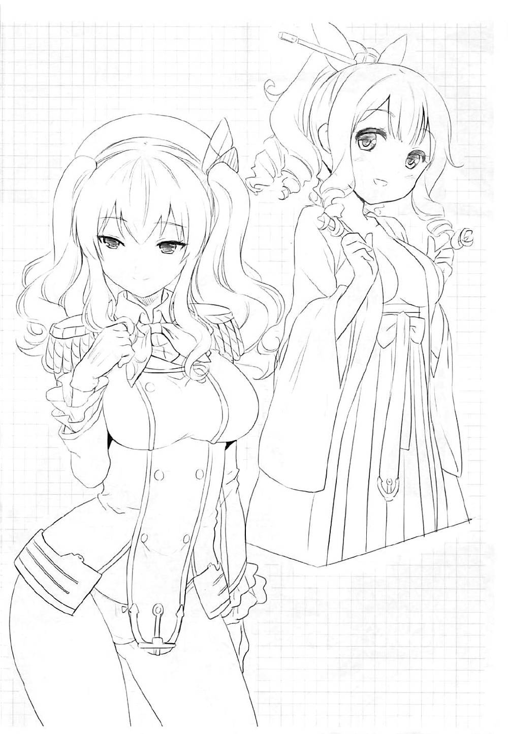 Sakurasaku Yoru, Sake ni Yotta Toki | A Drunken Night Under Blooming Cherry Blossoms page 19 featuring teitoku kantai collection parody - group facesitting hentai manga - read online free