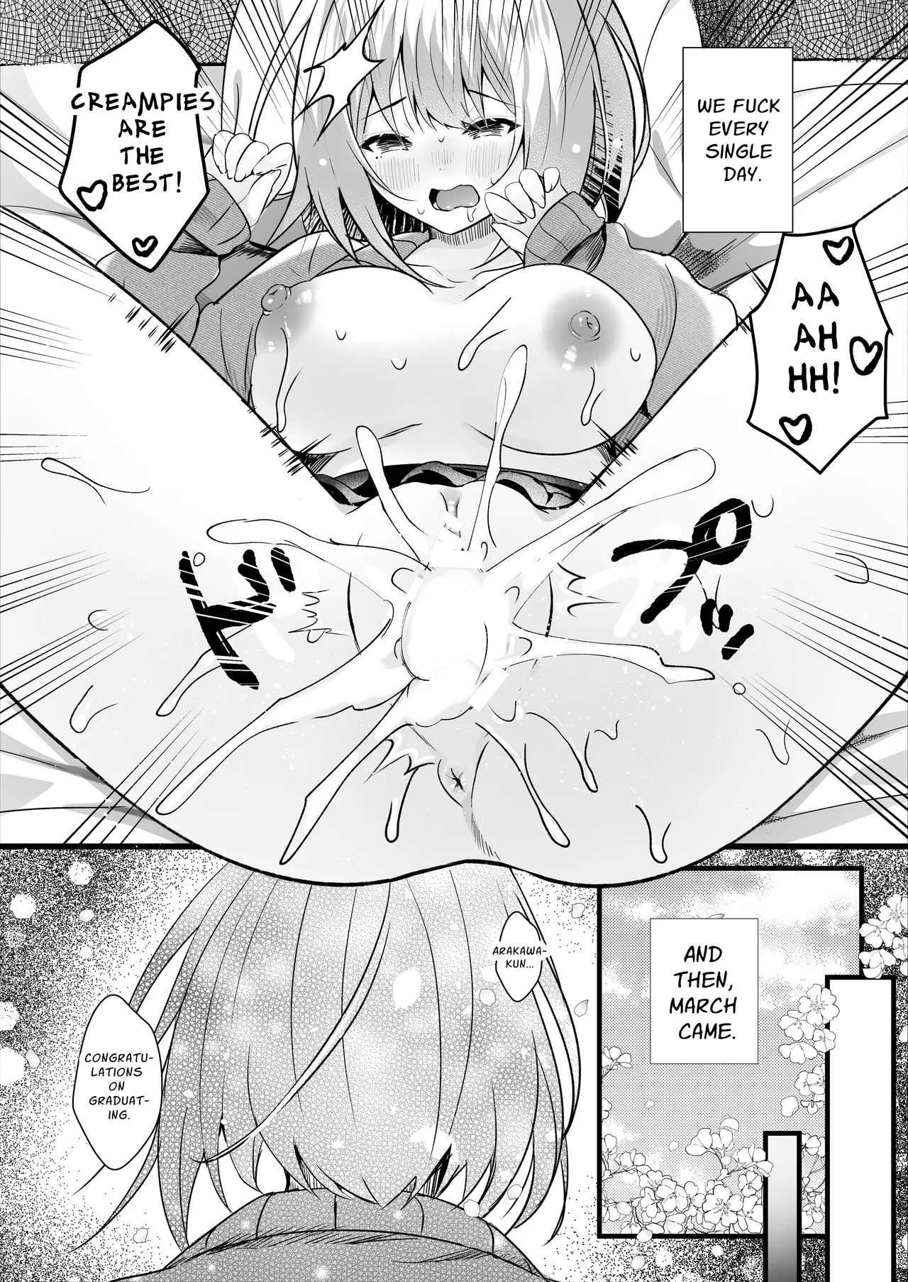 [Rocomani (Manatsu Roco)] Daisuki na Ryoubo-san o Saimin de Netoru 1-kagetsu | One Month of NTRing My Beloved Dorm Mother [English] [nasmas] [Digital] page 59 original parody - sole female sole male hentai manga - read online free