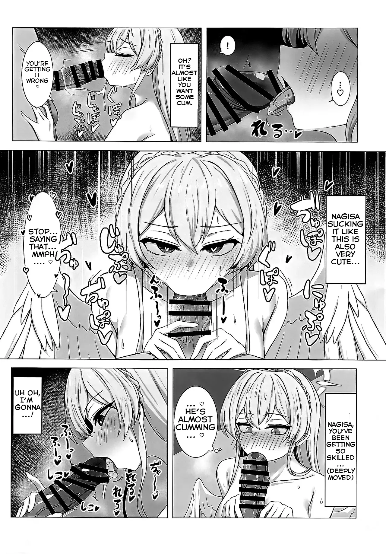 Nagisa ni Ecchi na Koto shitai dake!! no Hon | I Just Want To Do Lewd Things With Nagisa Book page 10 featuring sensei blue archive parody - sole female sole male hentai manga - read online free