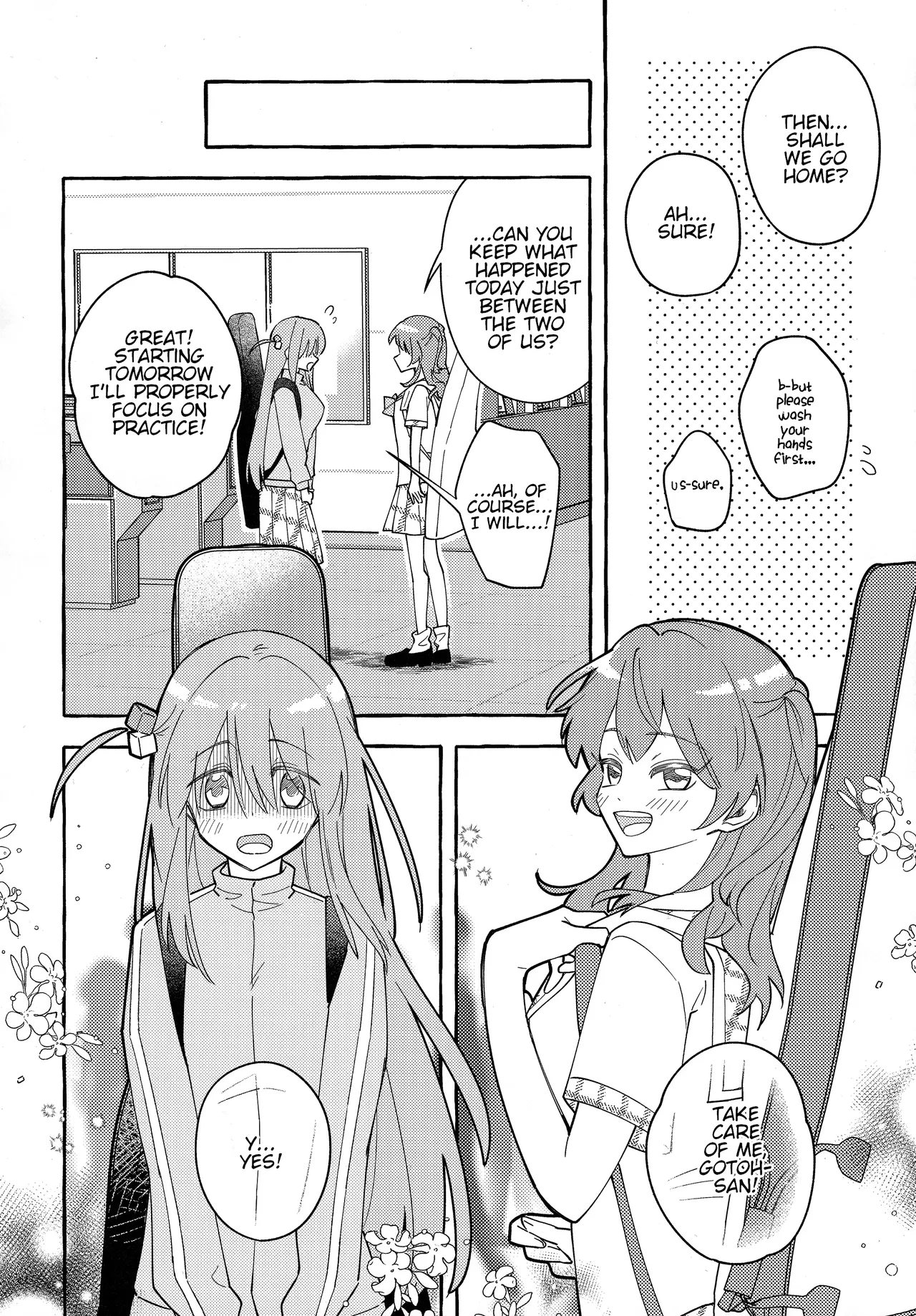 Kyoukankaku Guitar | Synesthetic Guitar page 43 featuring hitori gotou bocchi the rock parody - rough translation yuri hentai manga - read online free