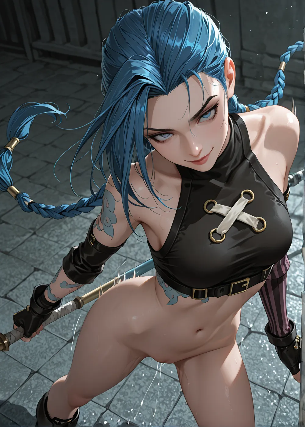 arcane jinx page 38 featuring jinx league of legends parody - uncensored nakadashi hentai manga - read online free