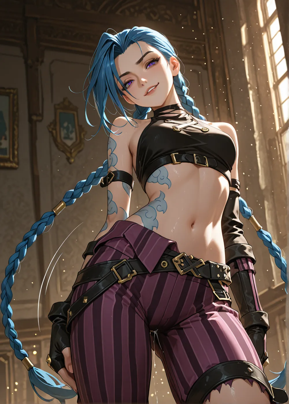 arcane jinx page 46 featuring jinx league of legends parody - sole female nakadashi hentai manga - read online free