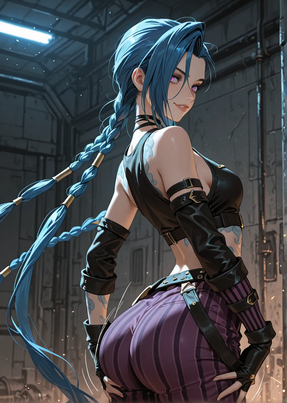 arcane jinx page 49 featuring jinx league of legends parody - sole female nakadashi hentai manga - read online free