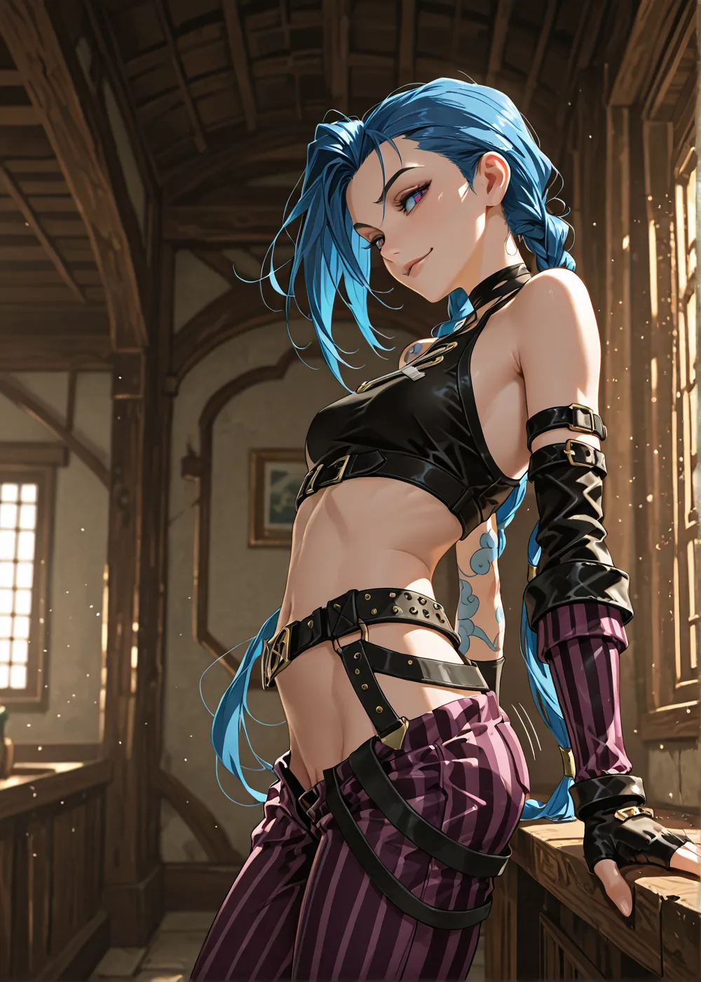 arcane jinx page 56 featuring jinx league of legends parody - uncensored nakadashi hentai manga - read online free