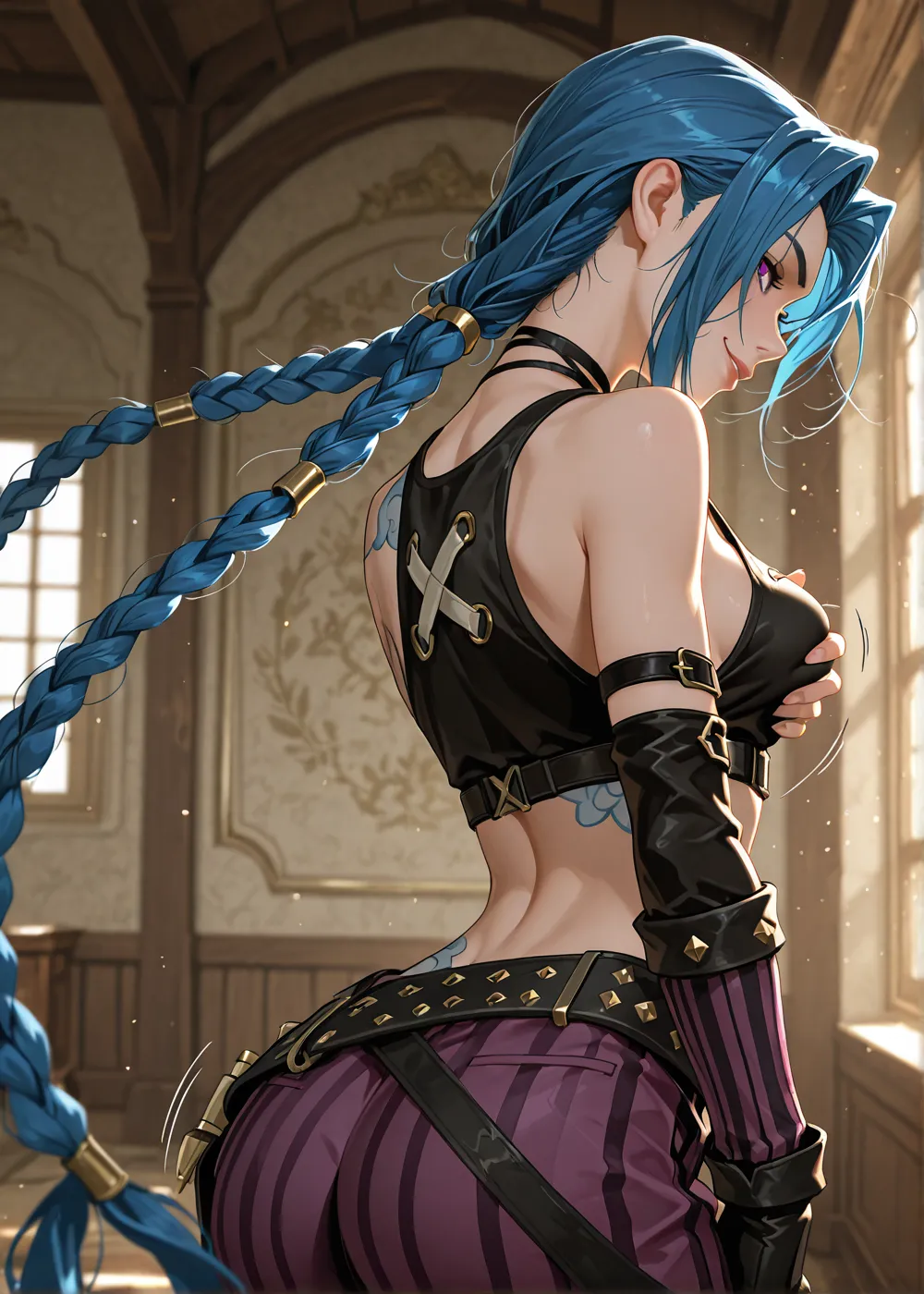 arcane jinx page 57 featuring jinx league of legends parody - uncensored nakadashi hentai manga - read online free