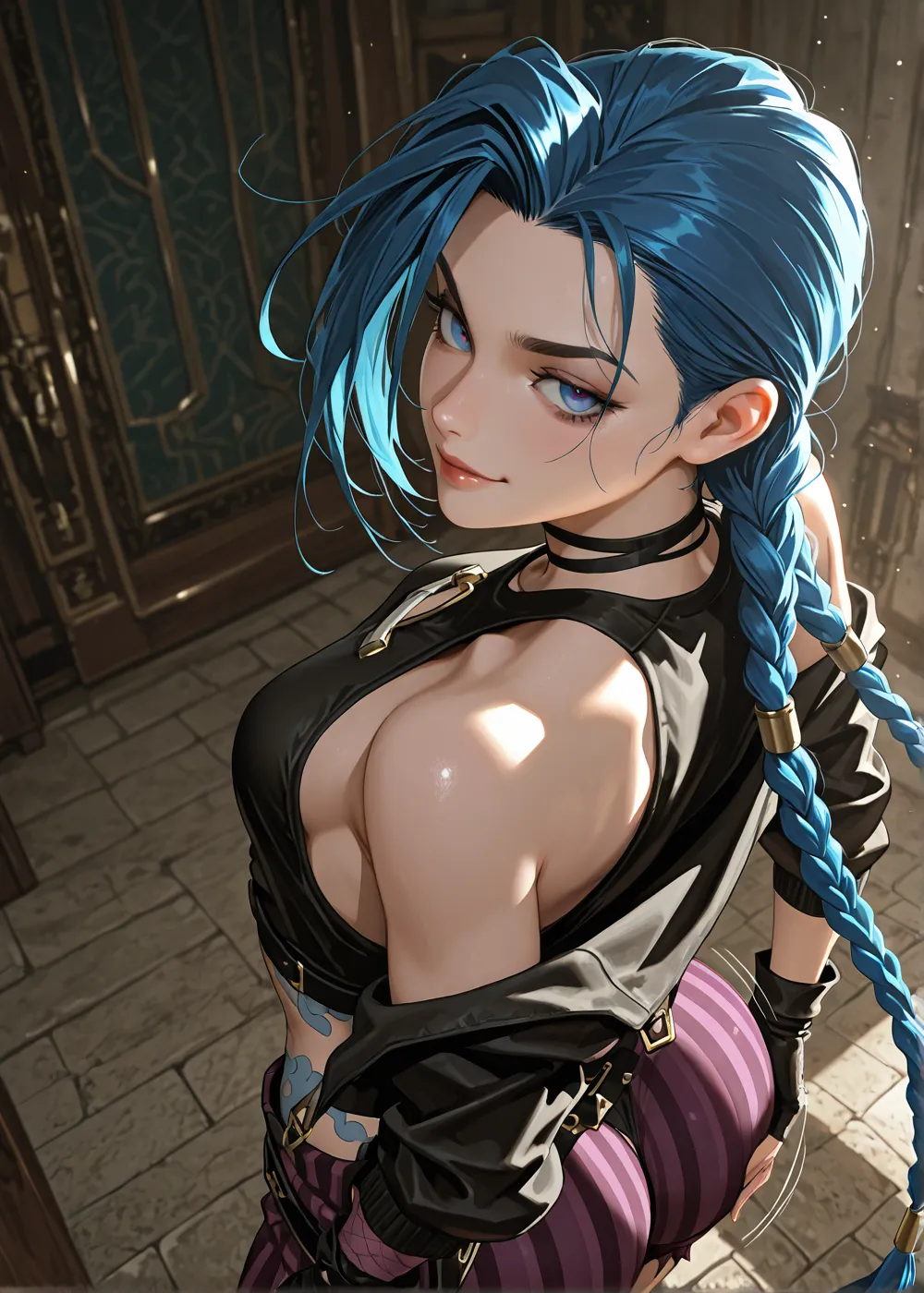 arcane jinx page 60 featuring jinx league of legends parody - sole female nakadashi hentai manga - read online free