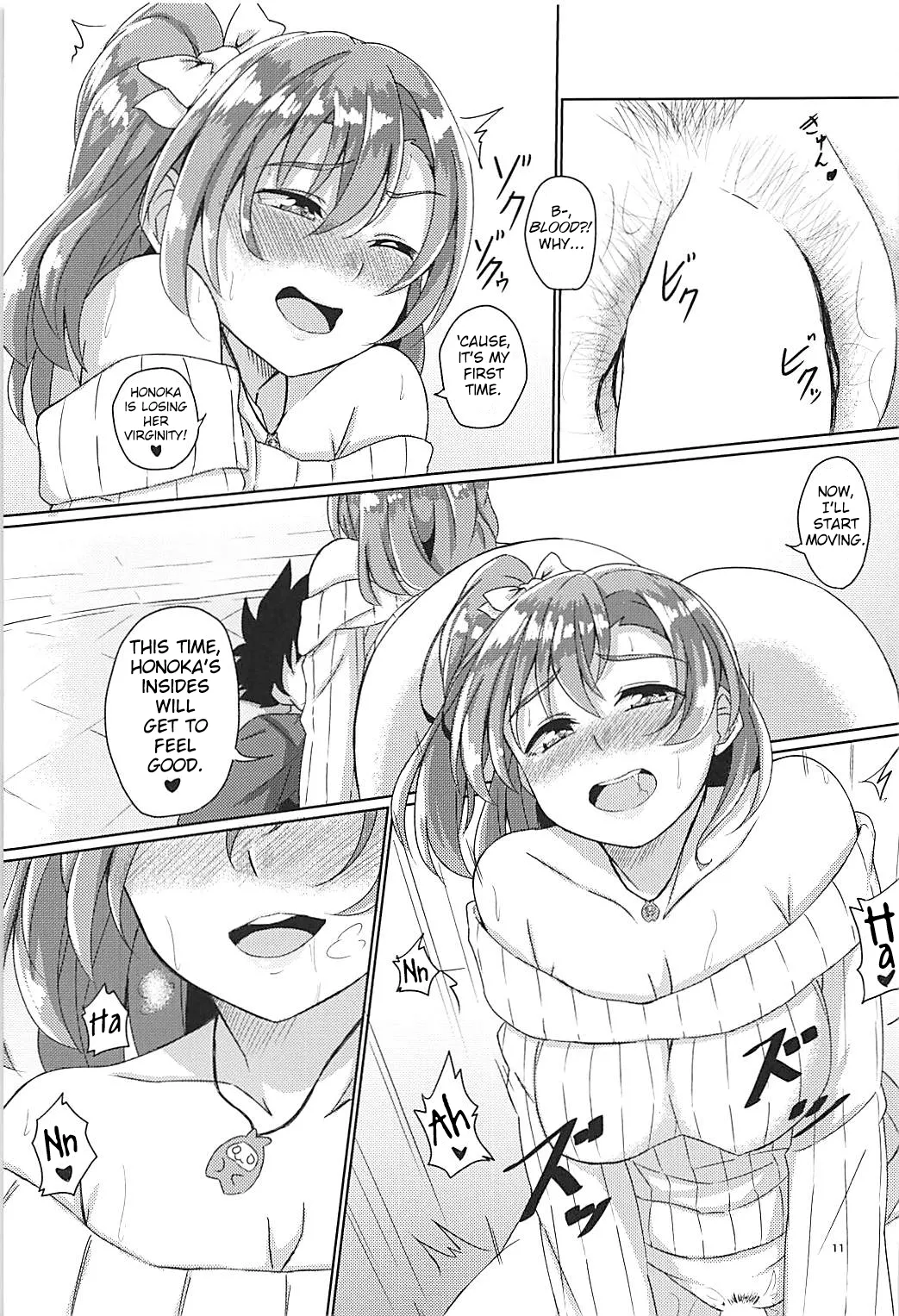 Yoidore Honoka page 12 featuring honoka kosaka love live parody - sole female sole male hentai manga - read online free