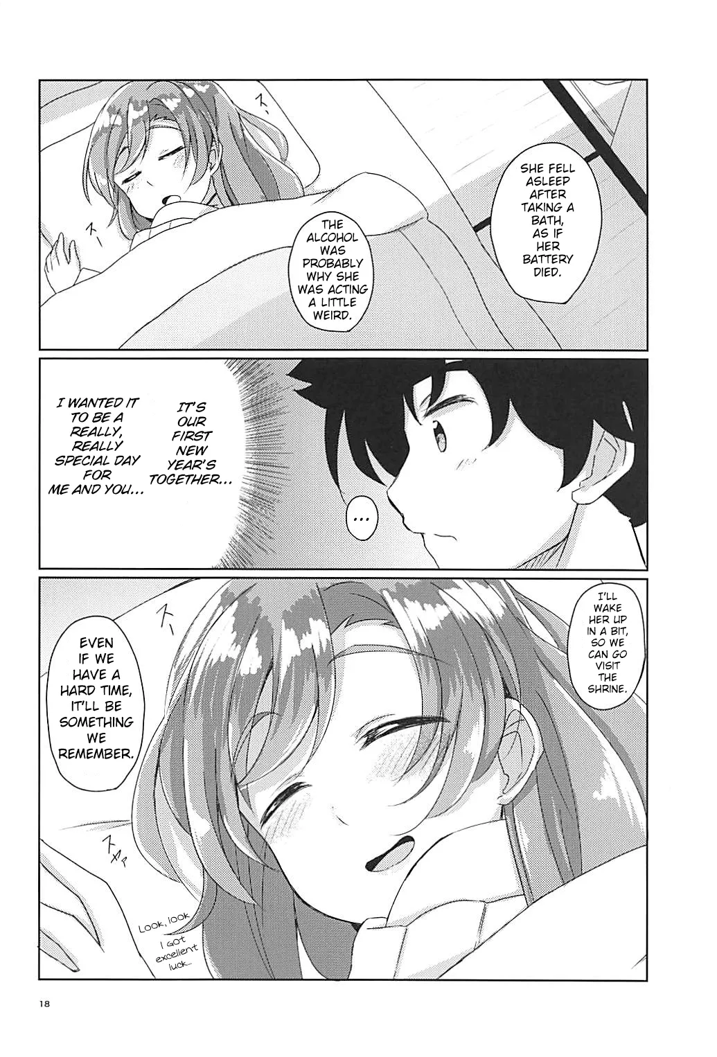 Yoidore Honoka page 19 featuring honoka kosaka love live parody - sole female sole male hentai manga - read online free