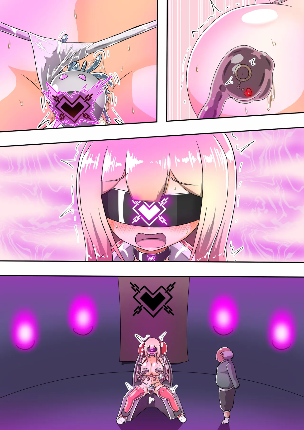 Kikihime no Gyaru Miko Tomori VS Kase no Kyodan page 86 original parody - big breasts old man hentai manga - read online free