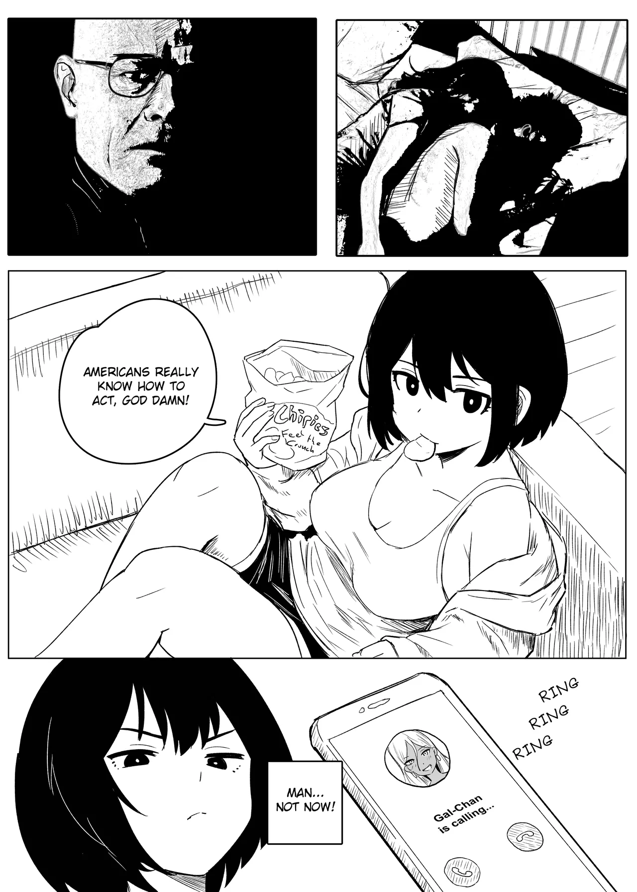 Why won't my Girlfriend NTR me? page 15 original parody - uncensored dark skin hentai manga - read online free