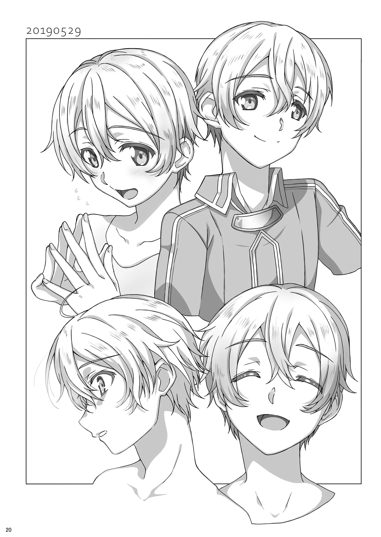 Kuro no Kenshi Ryoujoku page 21 original parody - anal yaoi hentai manga - read online free