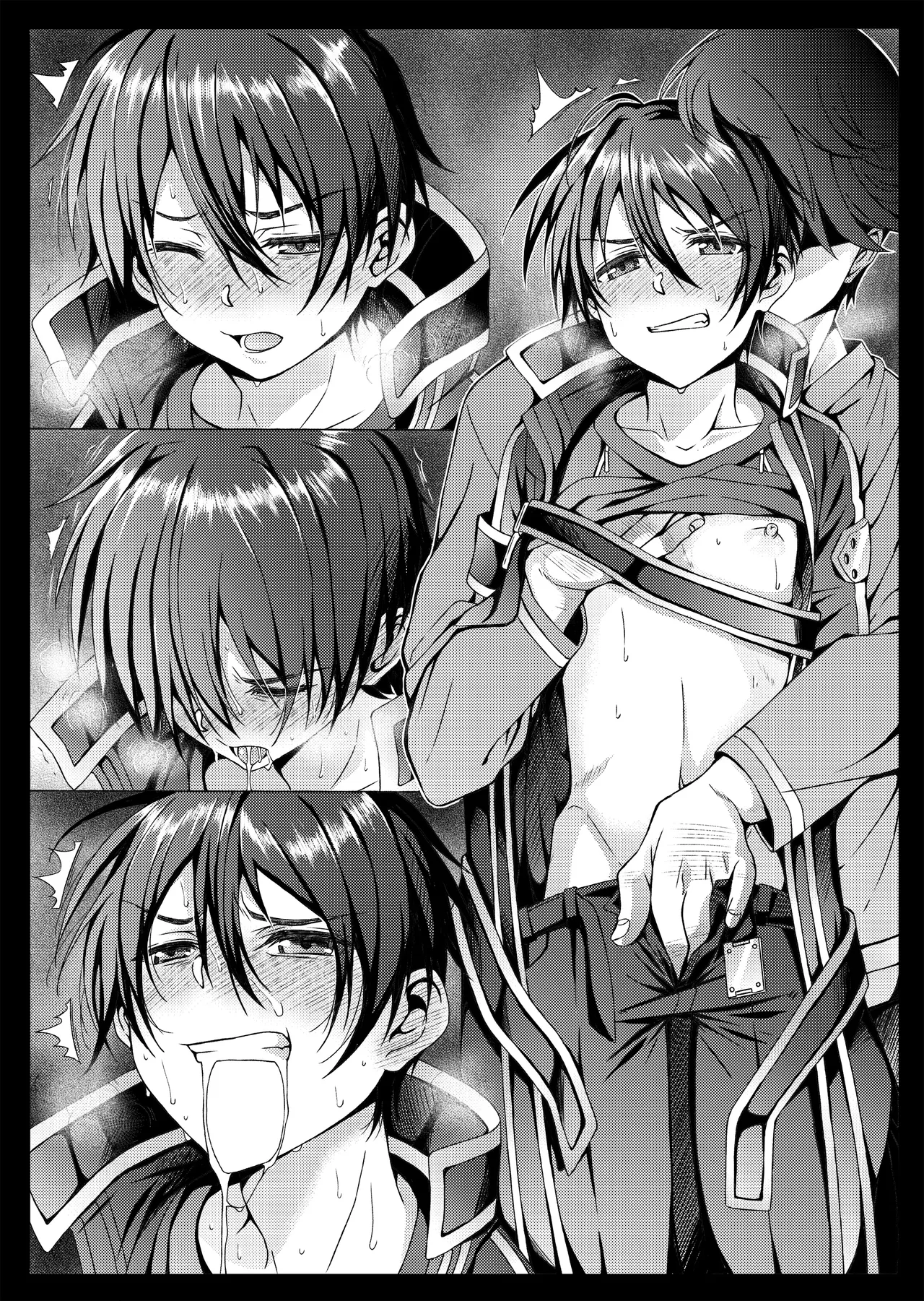 Kuro no Kenshi Ryoujoku page 61 original parody - anal males only hentai manga - read online free