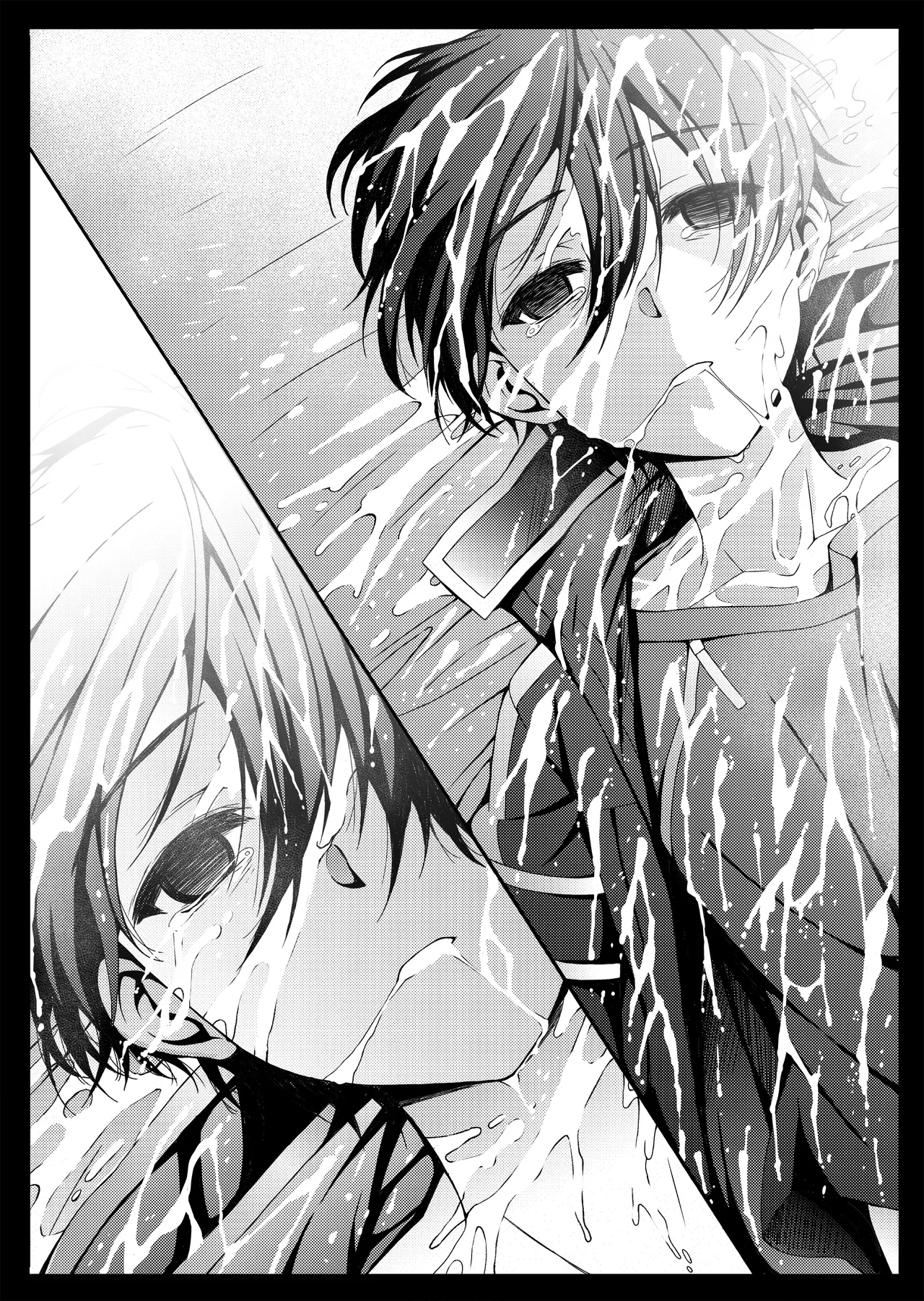 Kuro no Kenshi Ryoujoku page 70 original parody - anal yaoi hentai manga - read online free