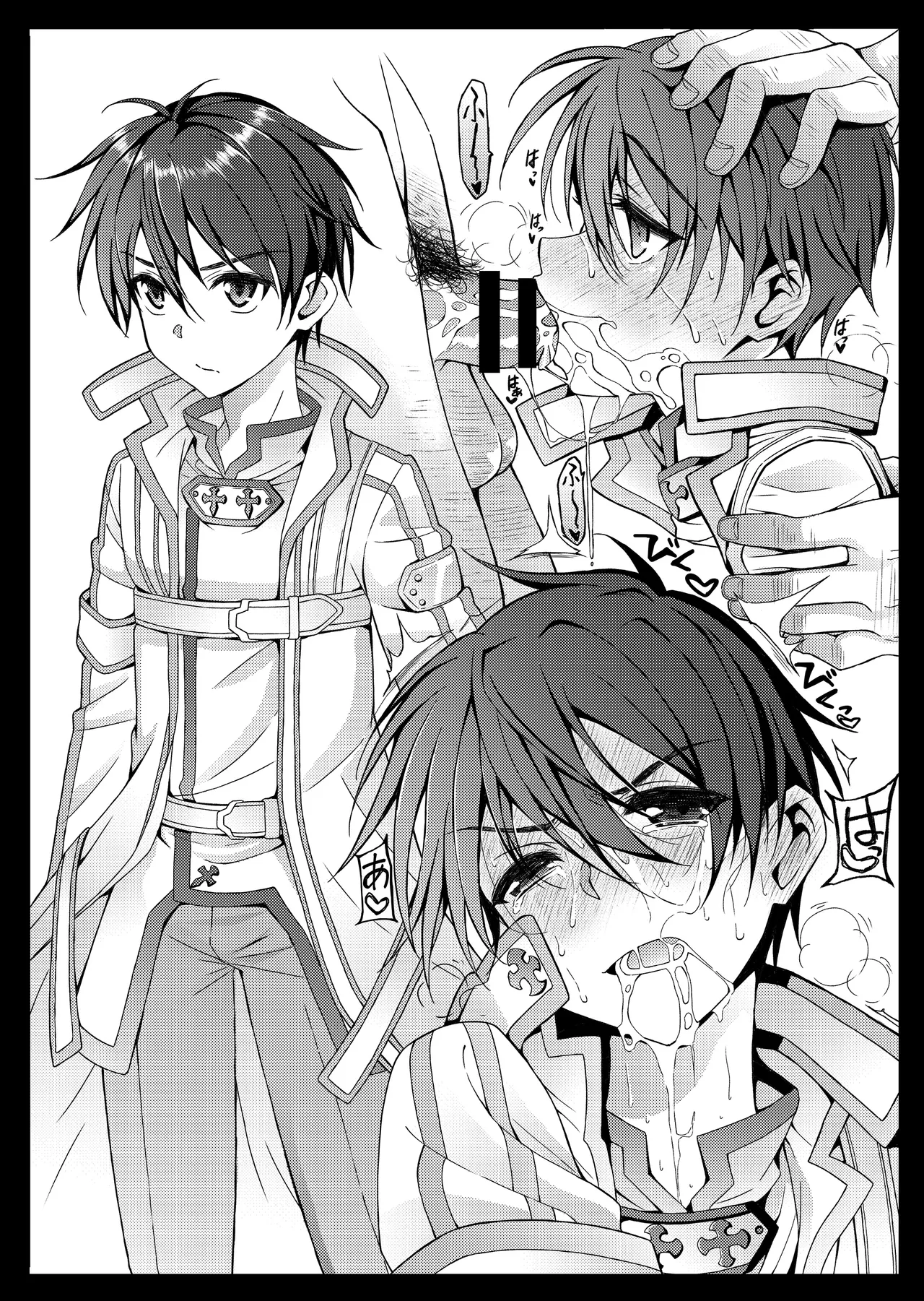 Kuro no Kenshi Ryoujoku page 75 original parody - anal yaoi hentai manga - read online free