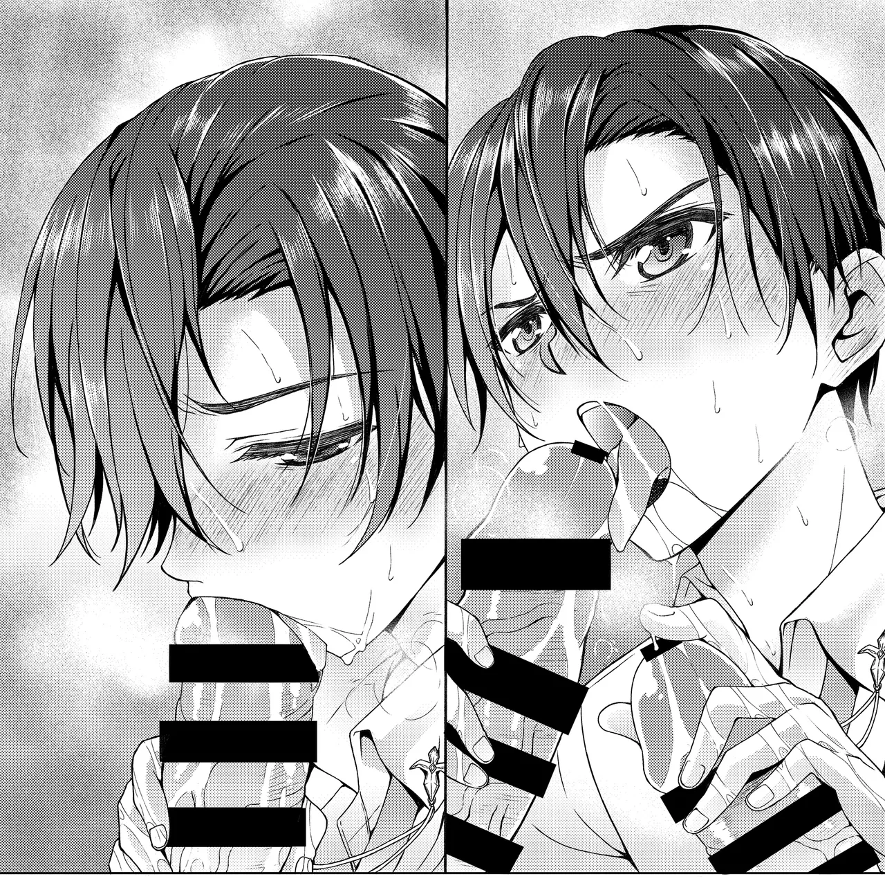 Kuro no Kenshi Ryoujoku page 83 original parody - anal males only hentai manga - read online free