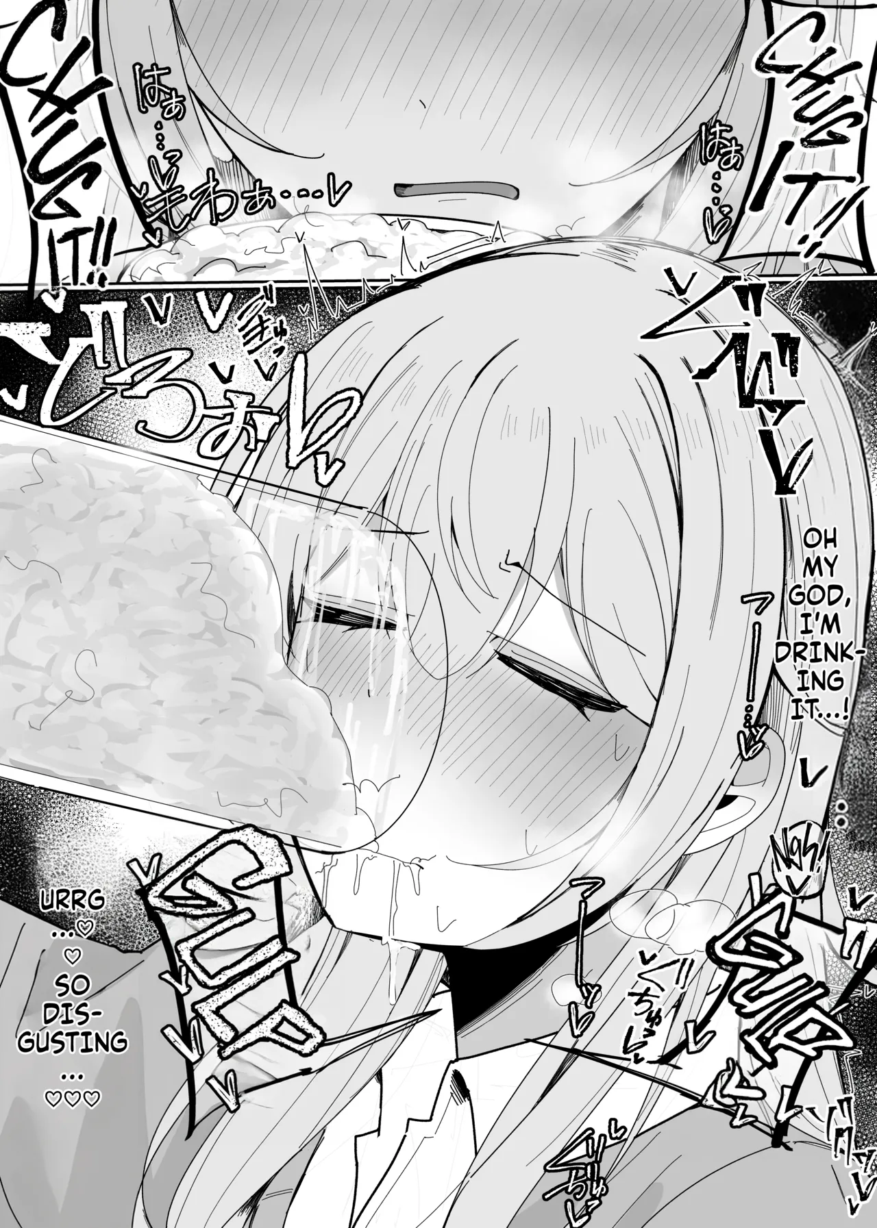 [Fuaku Yuu (Yufuck)] Zamen Oogui Taikai | The Cum-Binge-Eating Championship [English] [Fallen Games] page 9 original parody - sole female smell hentai manga - read online free