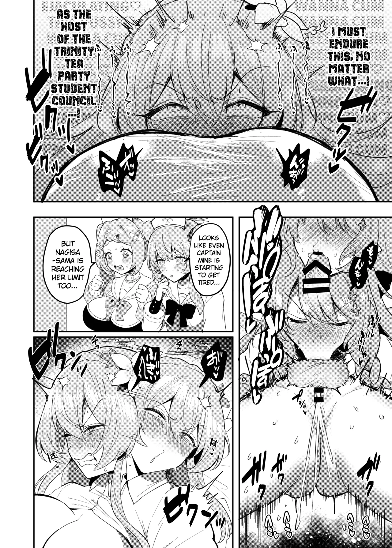 Futanari Tea Party Dosukebe Colosseum Nagisa VS Sisterhood + Kyuugo Kishidan - Page 19