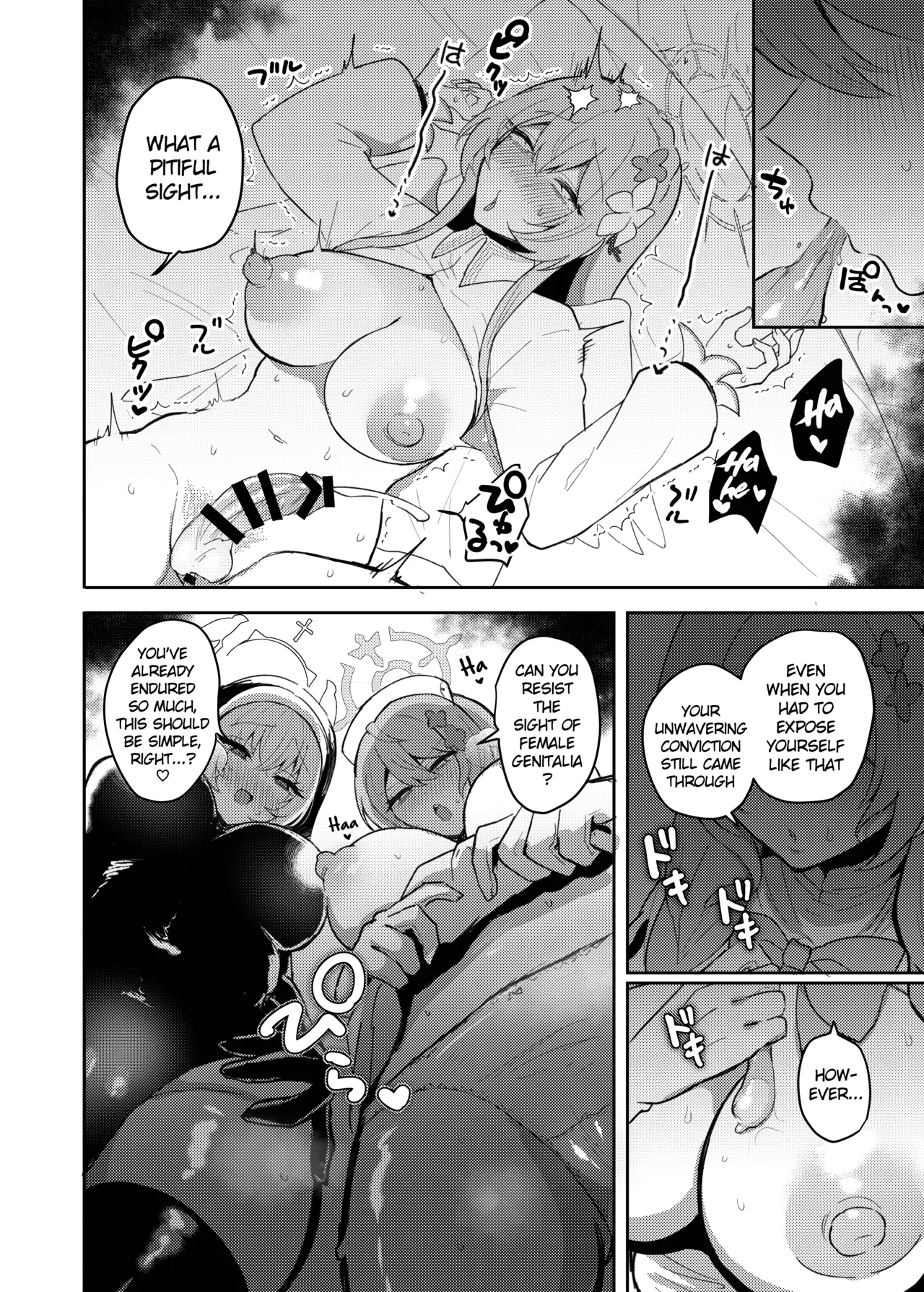 Futanari Tea Party Dosukebe Tougijou Nagisa VS Sisterhood + Kyuugo Kishidan page 21 featuring seia yurizono blue archive parody - paizuri big breasts hentai manga - read online free