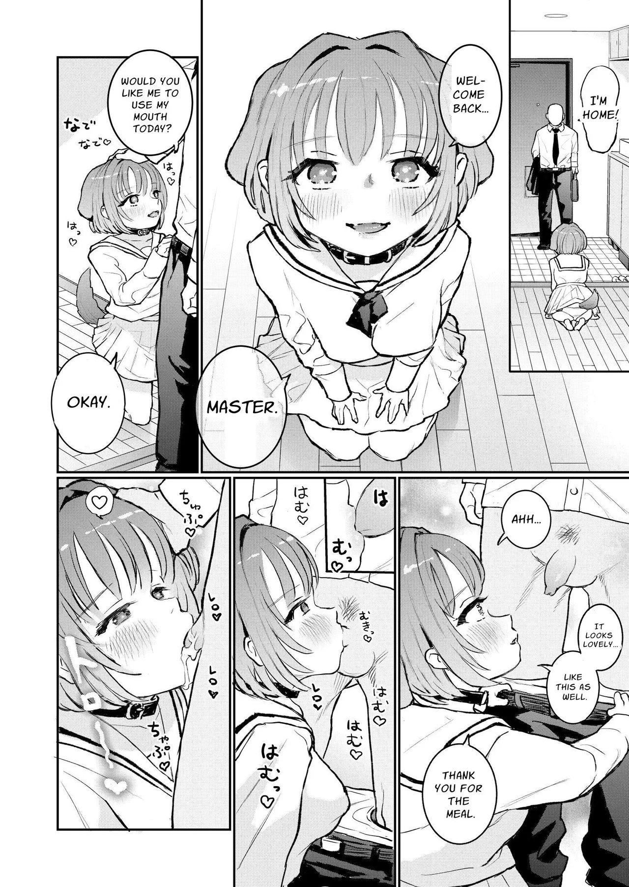 Goshujin-sama ni Kawaigararetai Odemukae Pet | Welcome Home Pets Who Want Their Master's Affection page 58 original parody - sole male nakadashi hentai manga - read online free