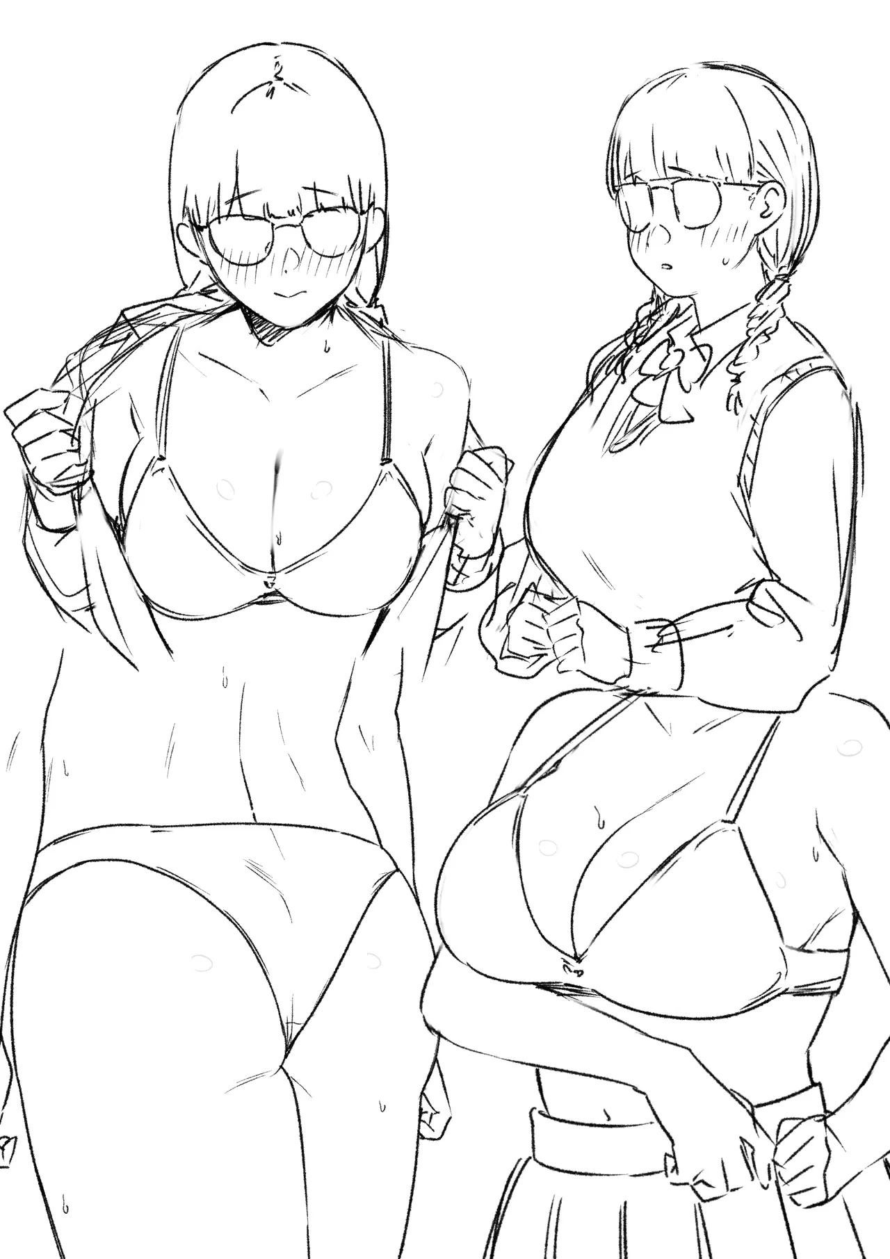 Futari page 45 original parody - squirting kissing hentai manga - read online free