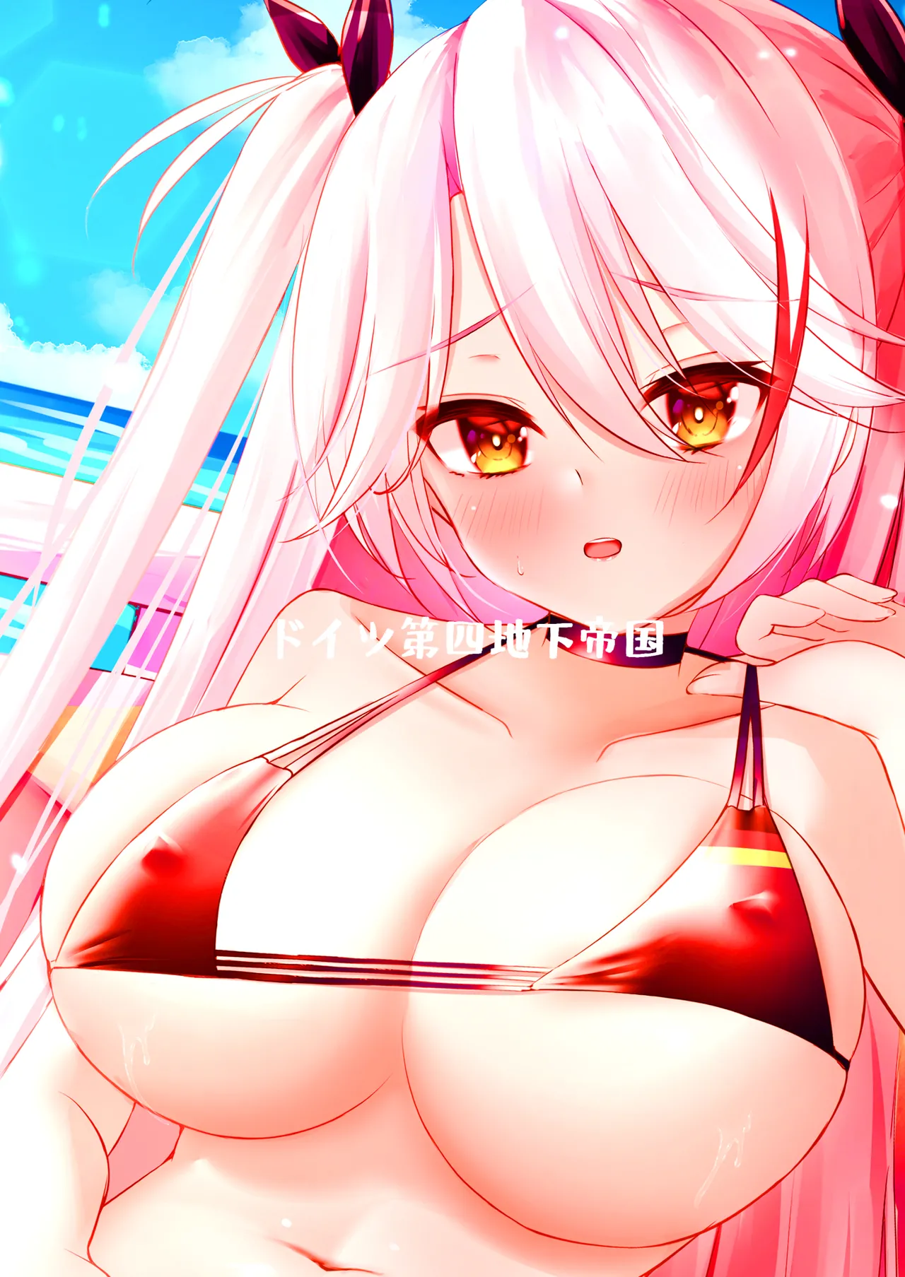 Prinz Eugen no Midarana Himitsu page 26 featuring shikikan azur lane parody - sole female sole male hentai manga - read online free