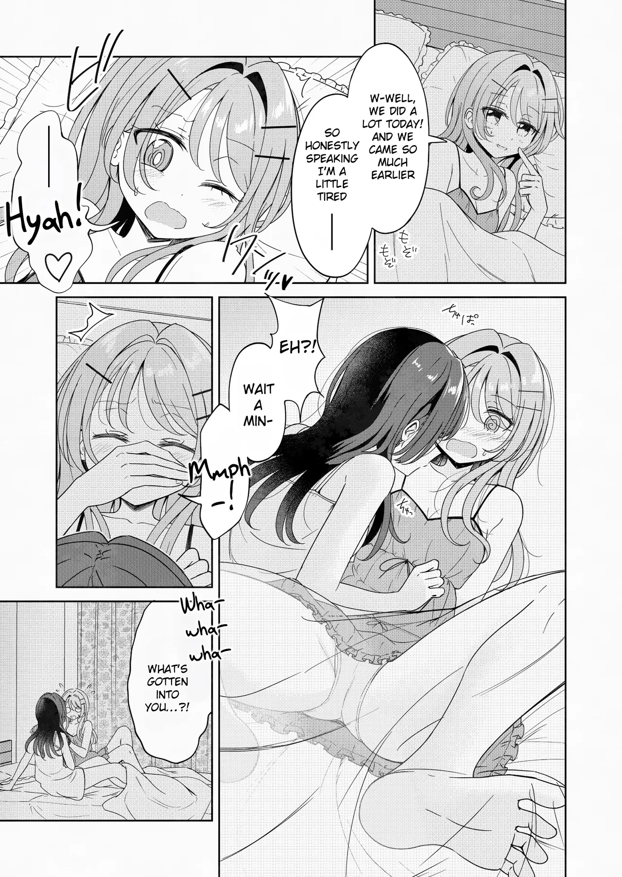 Ohiru Yasumi ga Owaru made - Until the lunch break is over 3 page 11 original parody - kissing females only hentai manga - read online free