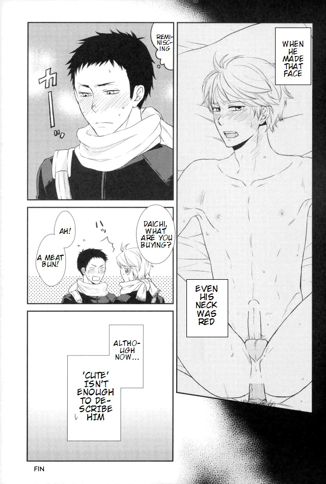 [Lo5type (Aizawa)] Yume o Mite Ita (I Had a Dream) – Haikyuu!! page 18 featuring daichi sawamura haikyuu parody - anal males only hentai manga - read online free