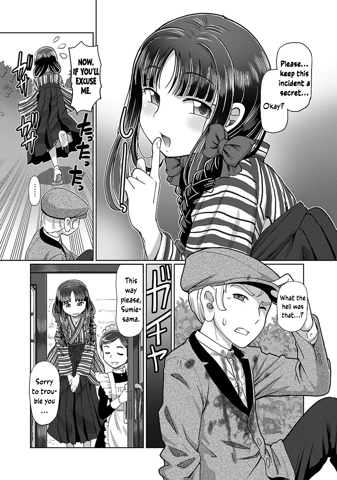 Taishou Yotogi Roman - Kinyoubi no Hanayome CHAPTER 1 page 14 - full censorship yuri hentai manga - read online free