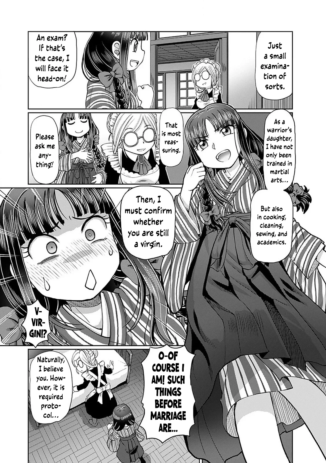 Taishou Yotogi Roman - Kinyoubi no Hanayome CHAPTER 1 page 16 - full censorship yuri hentai manga - read online free