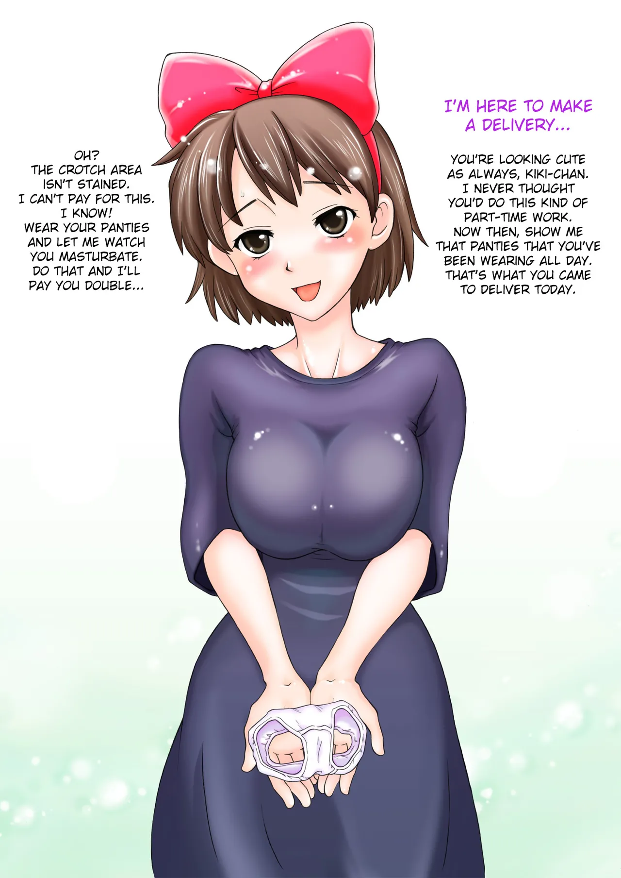 Ghib-Love 01 page 28 featuring kiki kikis delivery service parody - big breasts piercing hentai manga - read online free