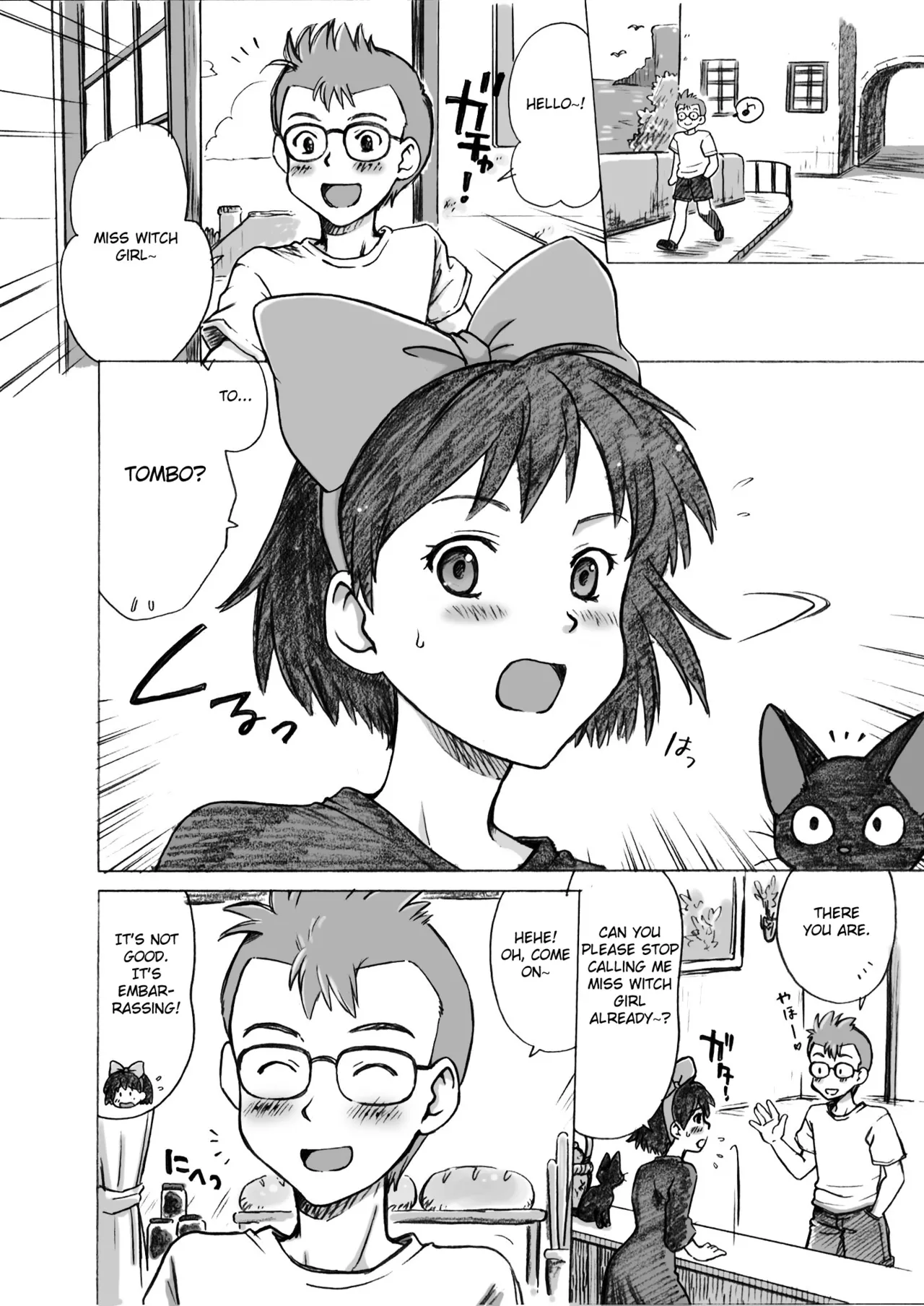 Ghib-Love 01 page 3 featuring kiki kikis delivery service parody - sole female sole male hentai manga - read online free