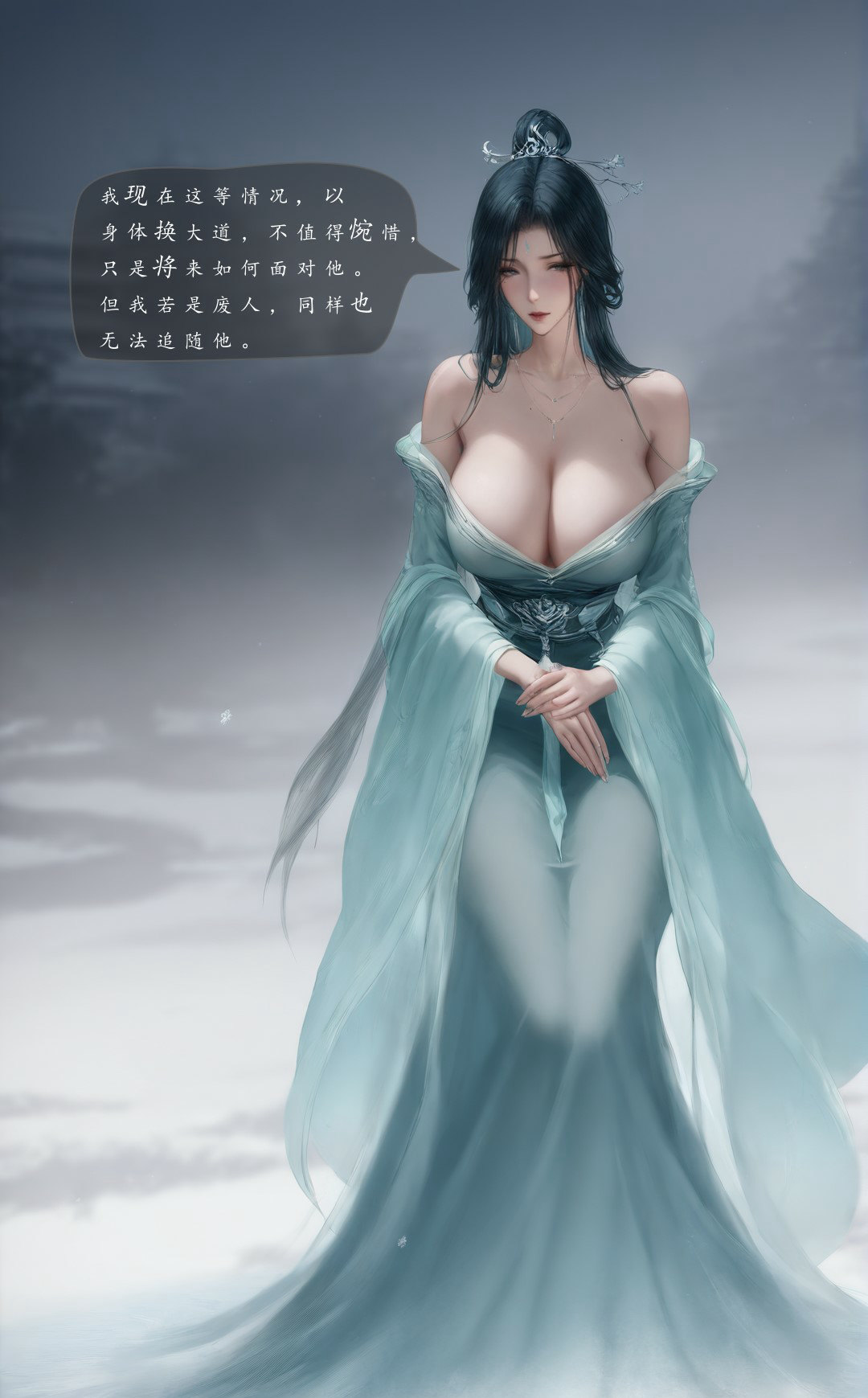 琼明陆嘉静短篇 清暮宫宫主 第一章 page 9 - ai generated hentai manga - read online free