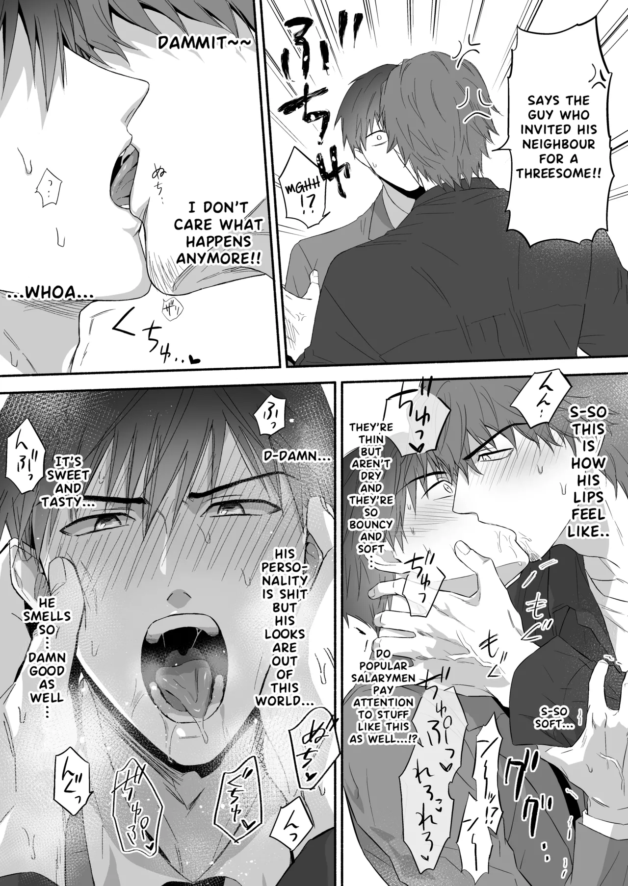 The promiscuous young salaryman couldn’t get along with his neighbour page 11 original parody - sweating frottage hentai manga - read online free