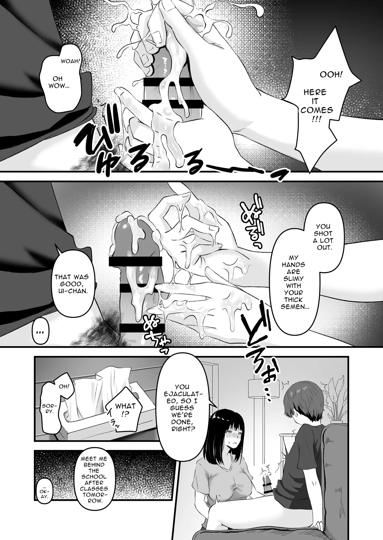 JK Odoshite Isshuukan de Netori Kansui! Kareshi o Mamoru Kenage na Anoko o Choukyou shichaou! | Blackmailed JK Cucked Within The Week! page 15 original parody - squirting handjob hentai manga - read online free
