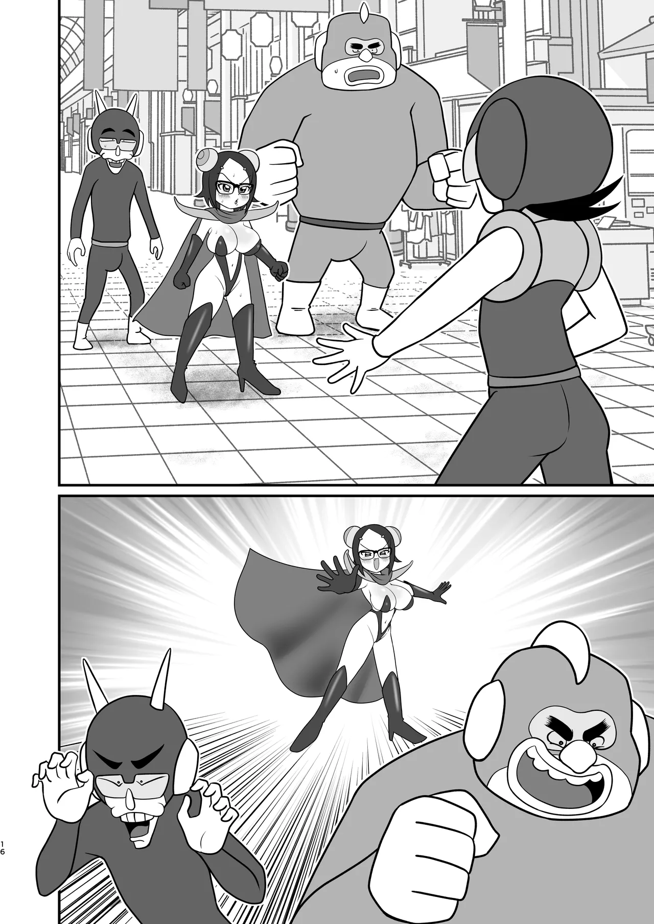 Decker-dan no Yabou page 50 original parody - sole female nakadashi hentai manga - read online free