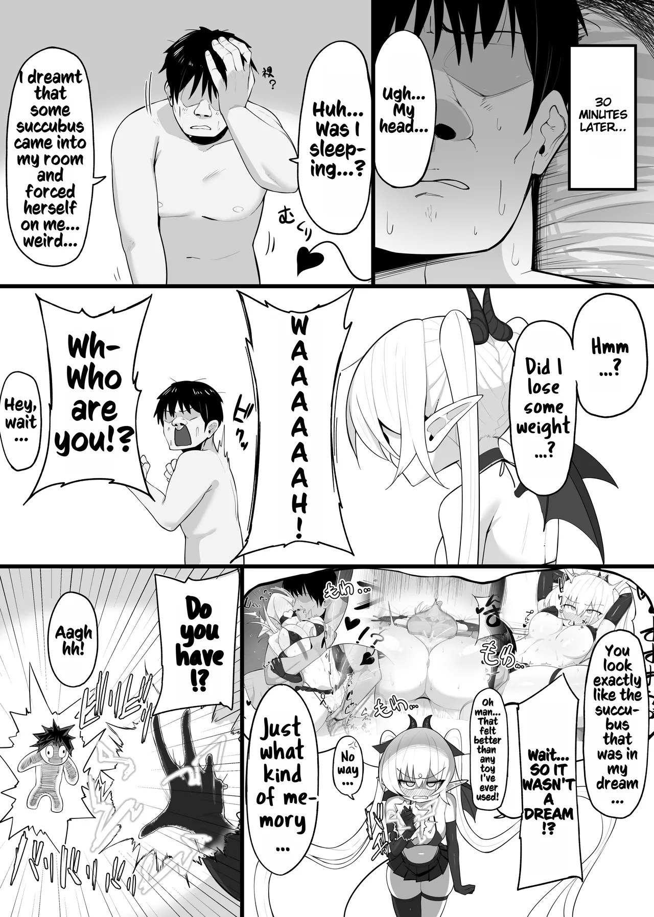 Atashi no Ejiki ni Narinasai! | You shall be the succubus's prey! page 24 original parody - sole female sole male hentai manga - read online free