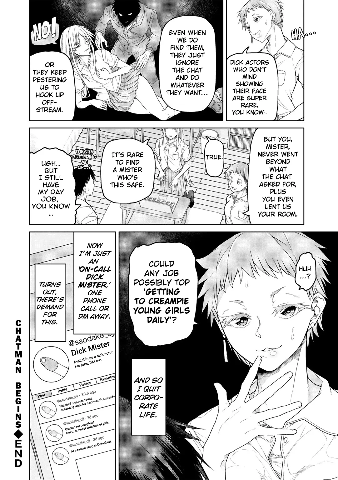 Chatto Man Biginzu | Chatman Begins page 26 - schoolgirl uniform nakadashi hentai manga - read online free