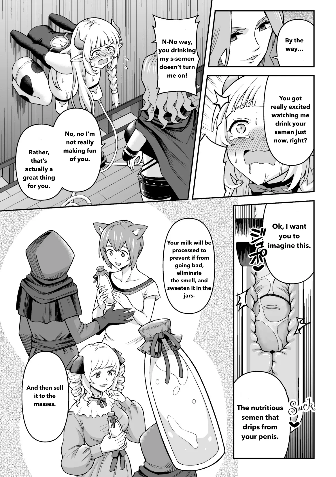 A cowgirls cockmilk page 19 original parody - futanari handjob hentai manga - read online free