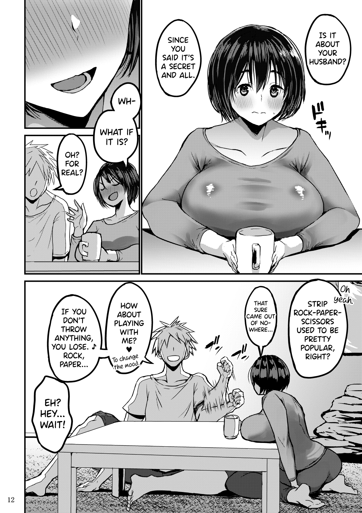 Yokkyuu Fuman ga Tamatte Hoka no Otoko no Chinpo Case ni Natteshimatta Oku-san page 13 original parody - sole female nakadashi hentai manga - read online free