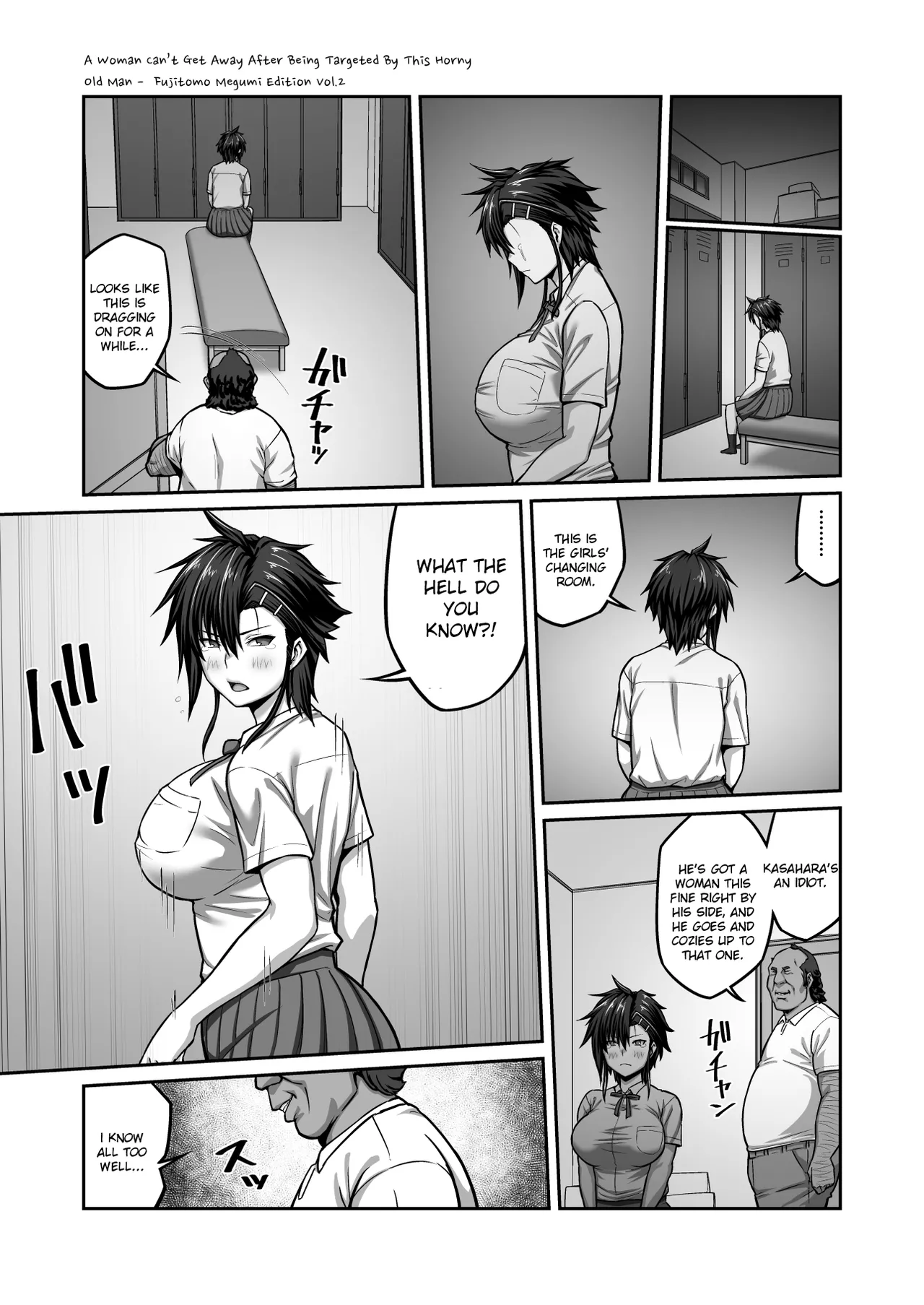 [ClimbCrown] Nakadashi Oji-san ni Nerawareta Mesu wa Nigeru Koto ga Dekinai ~Fujitomo Megumi Hen 2~ | A Woman Can’t Get Away After Being Targeted By This Horny Old Man - Fujitomo Megumi Edition Vol.2 [English] =White Symphony= [Digital] page 51 original parody - sole female sole male hentai manga - read online free