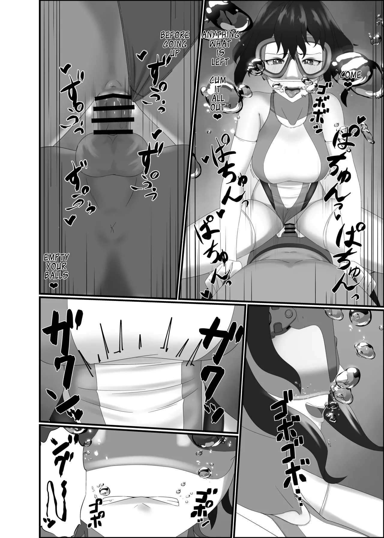 Kairaku wa Minasoko made | Pleasure reaches the bottom of the pool page 56 original parody - gloves swimsuit hentai manga - read online free